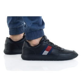 Nike Tommy Hilfiger Essential Leather Cupsole Evo M FM0FM03904 schwarz