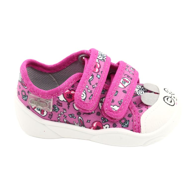 Befado Kinderschuhe 907P126 rosa mehrfarbig