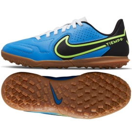 Nike Tiempo Legend 9 Club Tf Jr DA1334 403 Fußballschuhe mehrfarbig blau