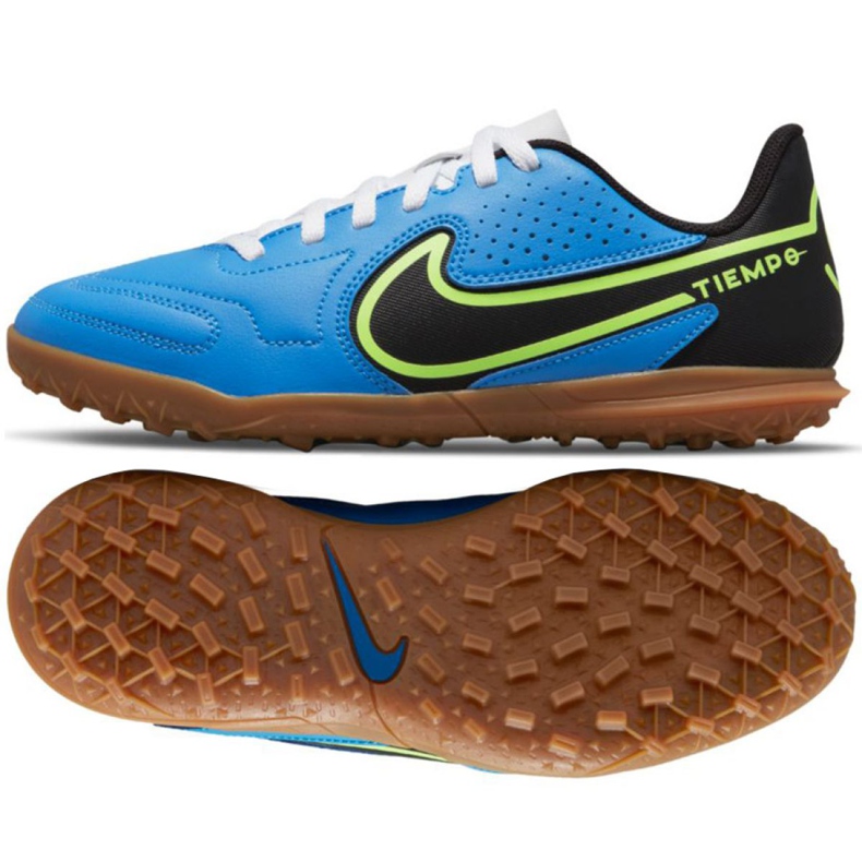 Nike Tiempo Legend 9 Club Tf Jr DA1334 403 Fußballschuhe mehrfarbig blau