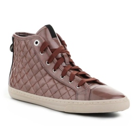 Geox D N.Club A Schuhe - Metal.Synt.Pat. D4258A-000HI-C8014 braun