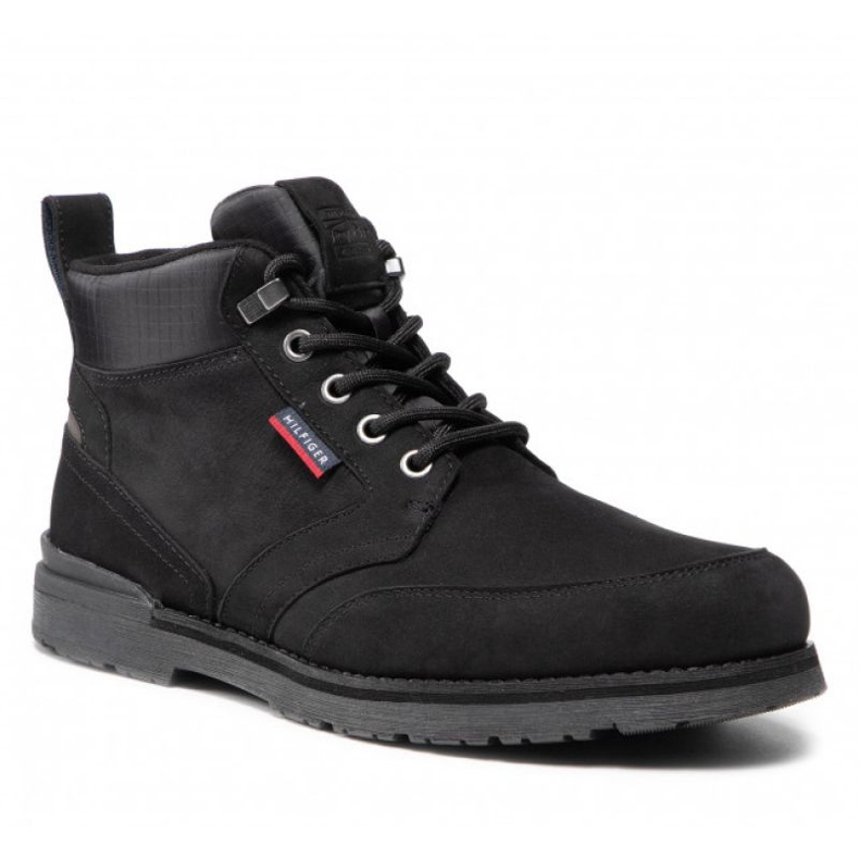 Tommy Hilfiger Outdoor Corporate Mix Stiefel M FM0FM03776-BDS schwarz