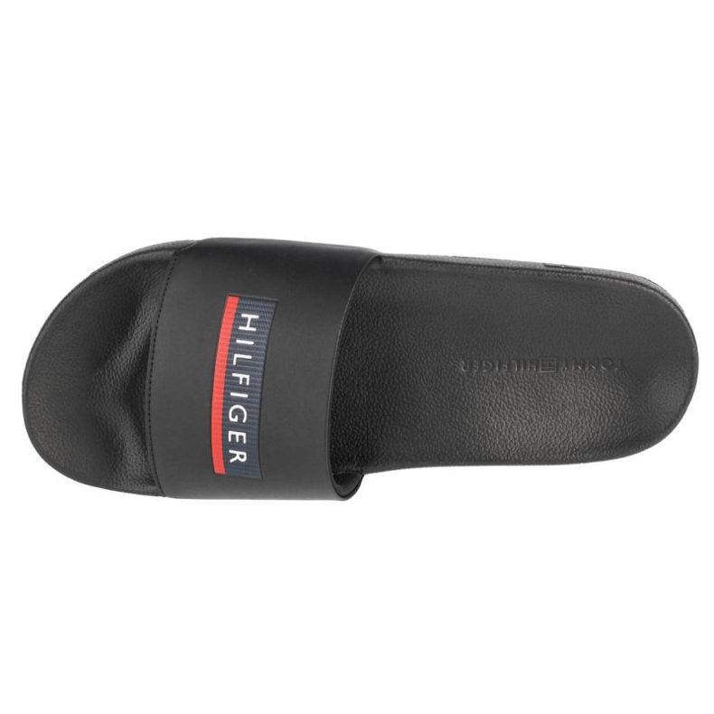 Tommy Hilfiger Seasonal Geprägte Badelatsche M FM0FM03792-BDS schwarz