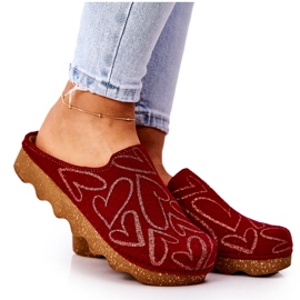 Hausschuhe Prophylaxe Inblu DK07-016 Rot