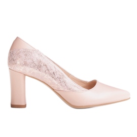 Marco Shoes Damenpumps in Puderrosa