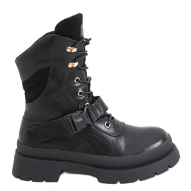 Ahne Schwarze Militärstiefel