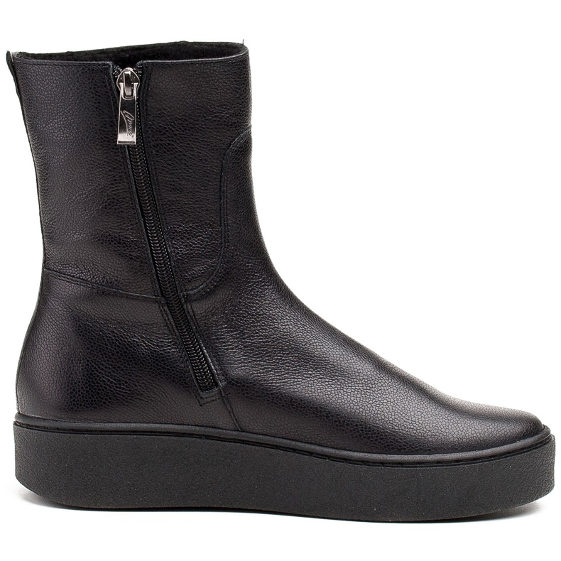 Marco Shoes Bequeme Stiefel 1433B Marco mit flachem Boden schwarz