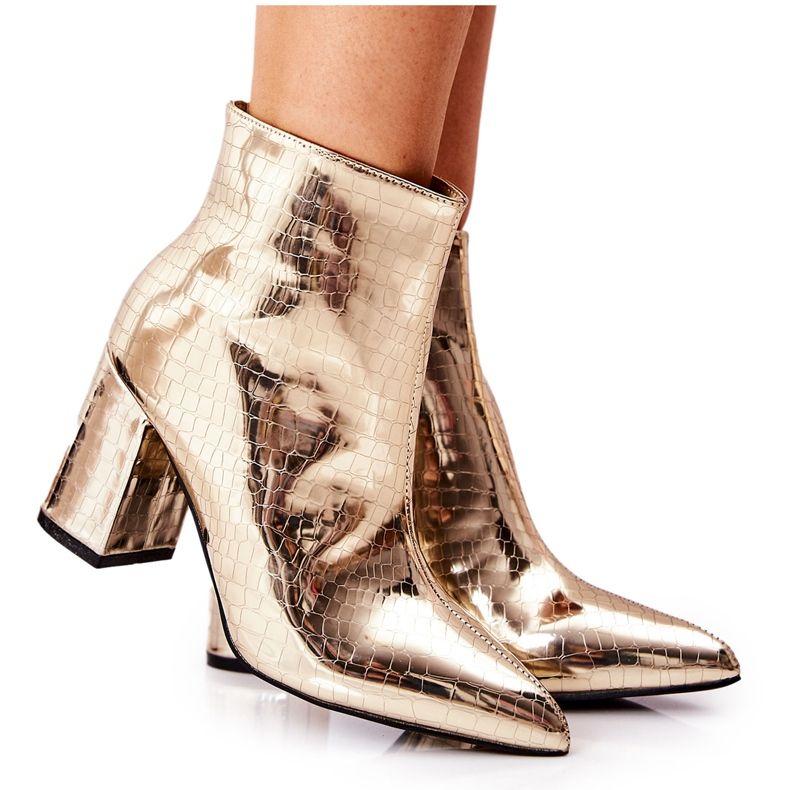 WS1 Stiefel auf einem Pfosten Spiegelschlange Golden Fert