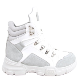 Brita LT.GRAU High-Top-Sneakers weiß