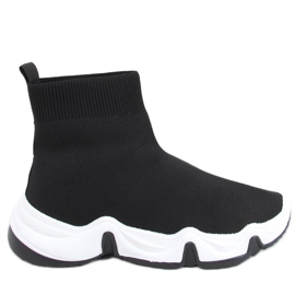 Nova Black Socken High-Top-Socken schwarz