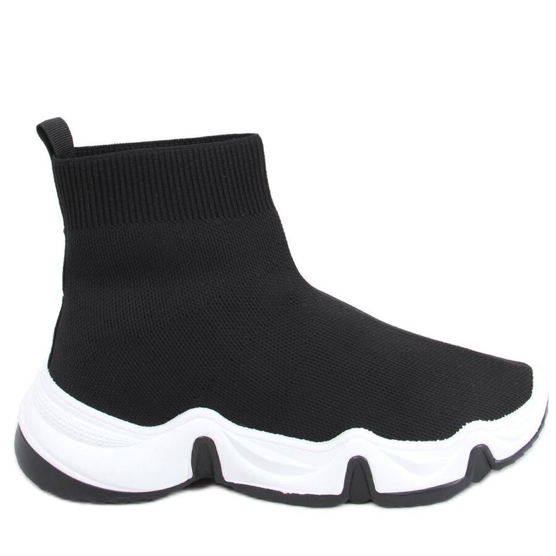 Nova Black Socken High-Top-Socken schwarz