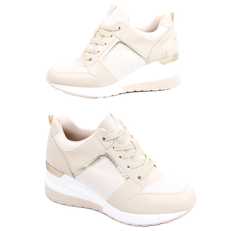 Wisto Apricot Keilsneaker beige