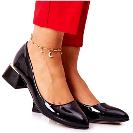 Lewski Shoes Lackierte Lederpumps Lewski 3118 Schwarz