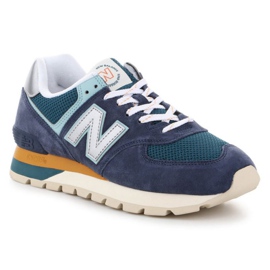 New Balance M ML574DHL Schuhe navy blau grün