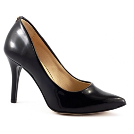 Saway Damen High Heels 2333 schwarz lackiert