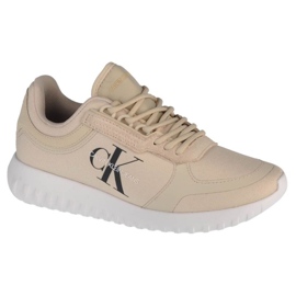 Calvin Klein Runner Schnürschuhe YW0YW00466-AEO beige
