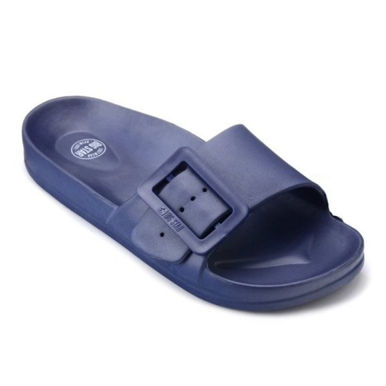 Strandhausschuhe Big Star W FF274A388 marineblau