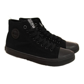 High-Top-Sneaker aus Textil Big Star W FF274A170 schwarz