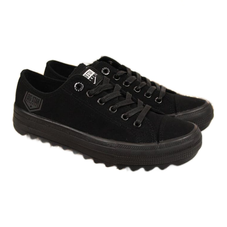 Textilturnschuhe Big Star W FF274248 schwarz