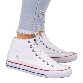 High-Top-Sneaker Big Star W DD274332 weiß