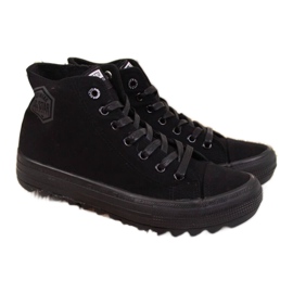 Textilturnschuhe Big Star W FF274244 schwarz