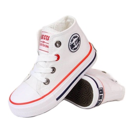 Turnschuhe mit Reißverschluss Big Star Jr HH374083 weiß