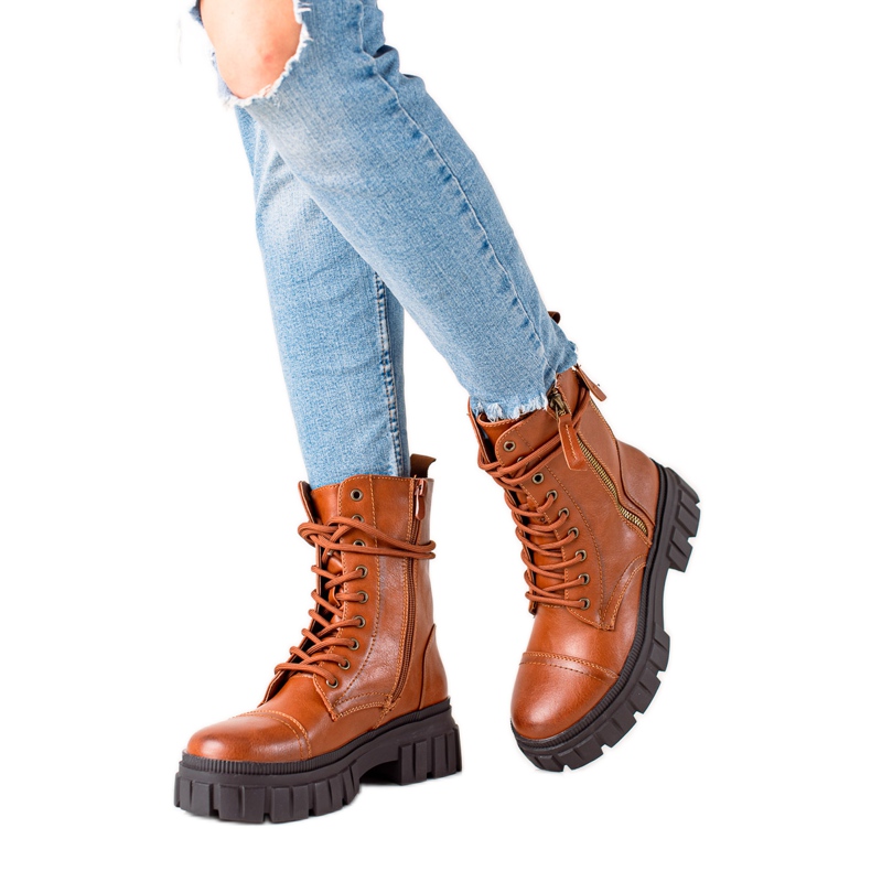 Diamantique Arbeiter mit dekorativen Schiebereglern braun