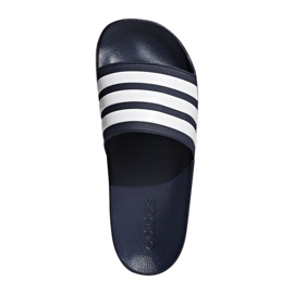 Adidas Adilette Shower AQ1703 Hausschuhe weiß marineblau