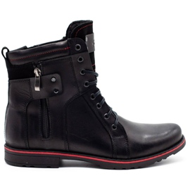 Olivier Herren Winterschuhe 237 schwarz