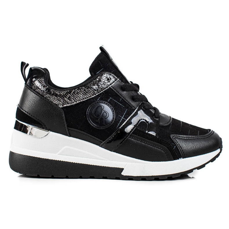 TRENDI Schwarze Turnschuhe