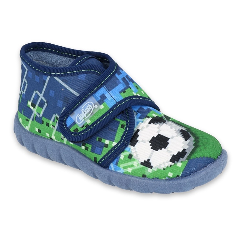 Befado Kinderschuhe 465P050 blau grün