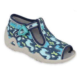 Befado Kinderschuhe 217P114 marineblau blau