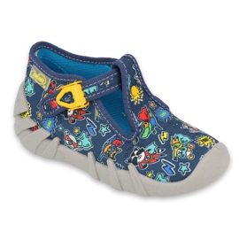 Befado Kinderschuhe 110P447 marineblau mehrfarbig
