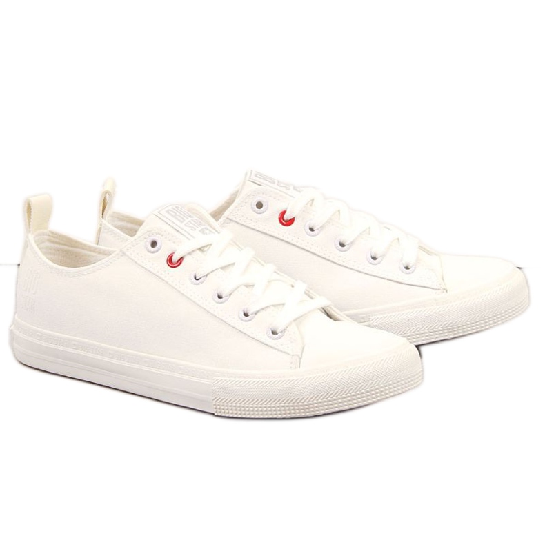 Low-Top-Sneaker Big Star M JJ174001 weiß