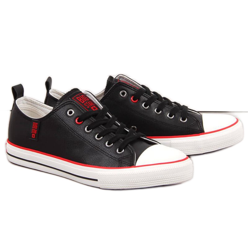 Low-Top-Sneaker Big Star M JJ174068 schwarz
