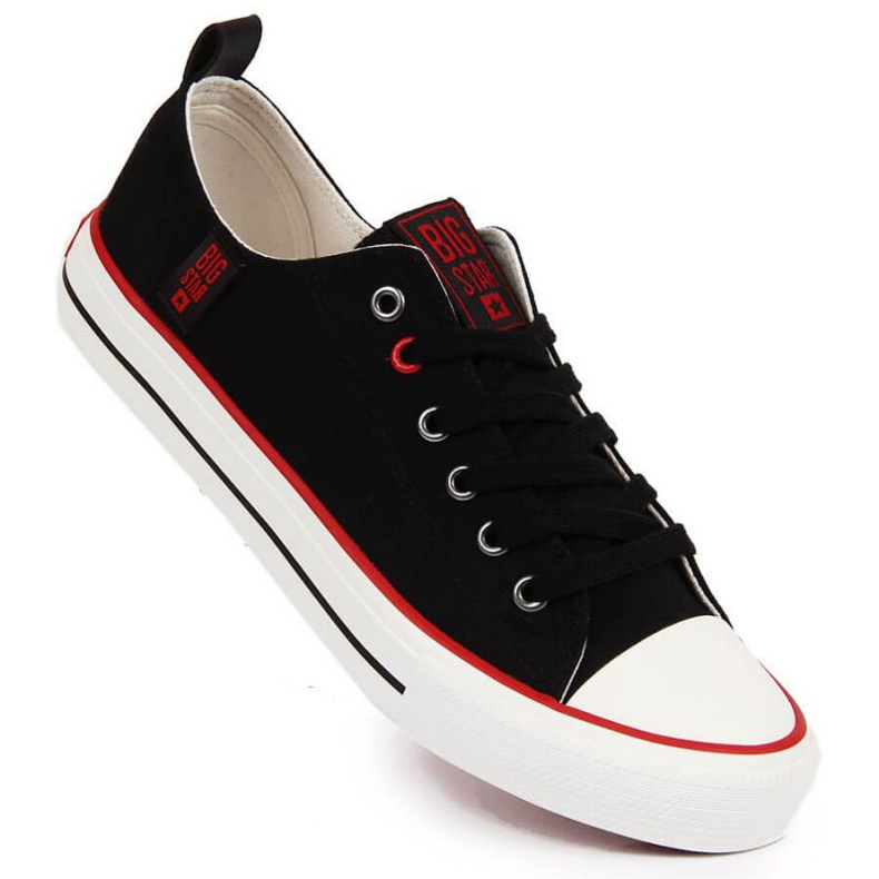 Low-Top-Sneaker Big Star W JJ274122 schwarz