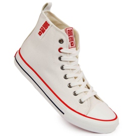 High-Top-Sneaker Big Star W JJ274127 weiß