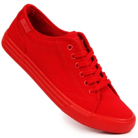 Low-Top-Sneaker Big Star W JJ274068 rot