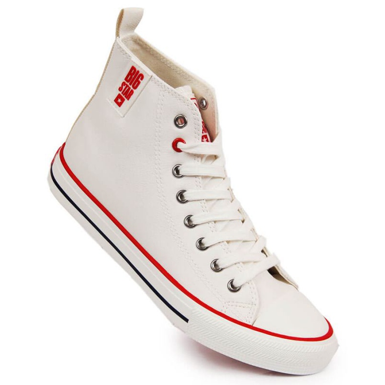 High-Top-Sneaker Big Star W JJ274132 weiß