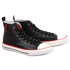 High-Top-Sneaker Big Star M JJ174070 schwarz