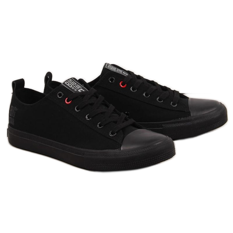 Low-Top-Sneaker Big Star M JJ174003 schwarz