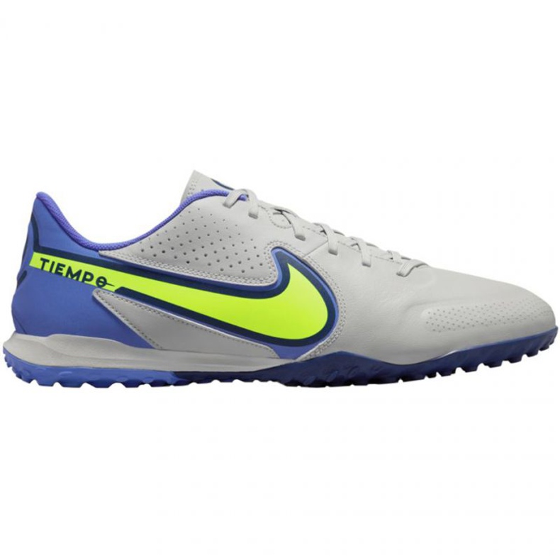 Nike Tiempo Legend 9 Academy Tf M DA1191 075 Fußballschuh grau grautöne