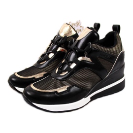 Keil Turnschuhe Vinceza JAN63 schwarz