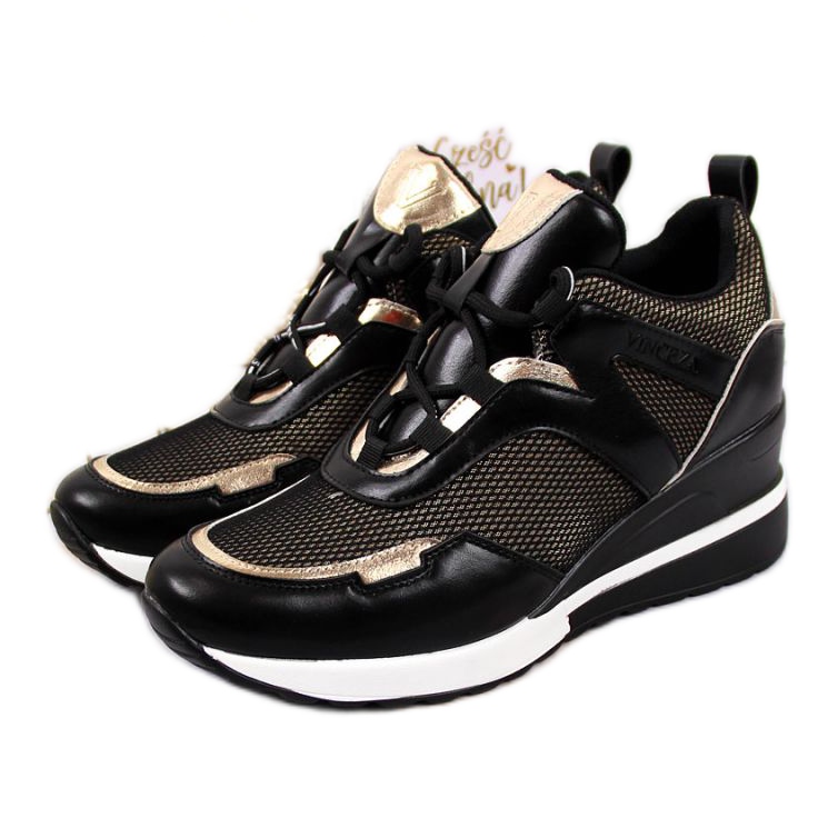 Keil Turnschuhe Vinceza JAN63 schwarz