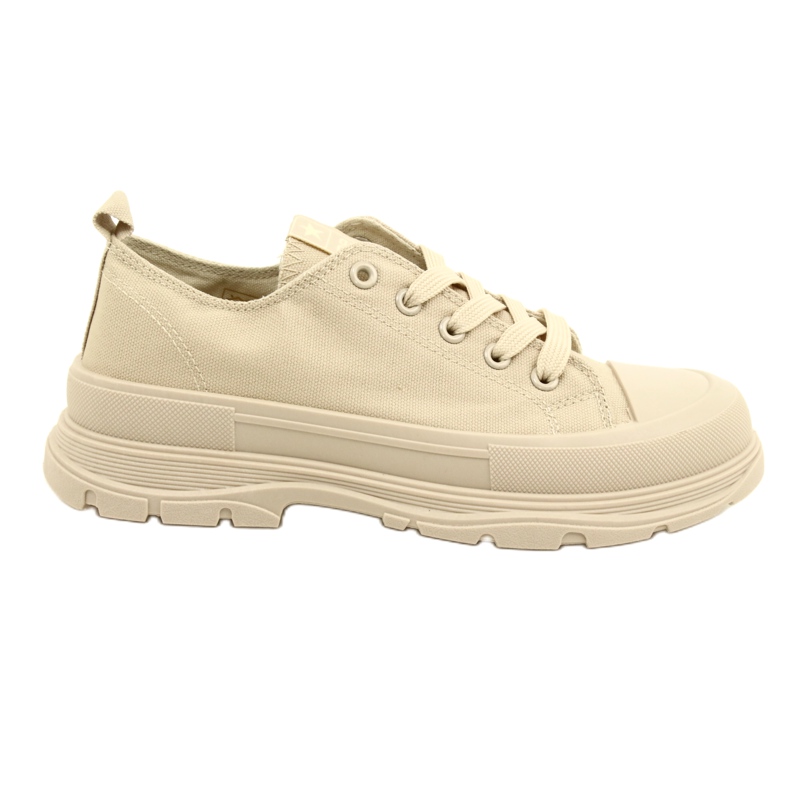 News Sneaker für Frauen auf der Plattform 21SP02-1400 Beige