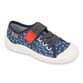 Befado Kinderschuhe 251X193 navy blau grau