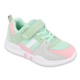Befado Kinderschuhe 516Y072 rosa grün