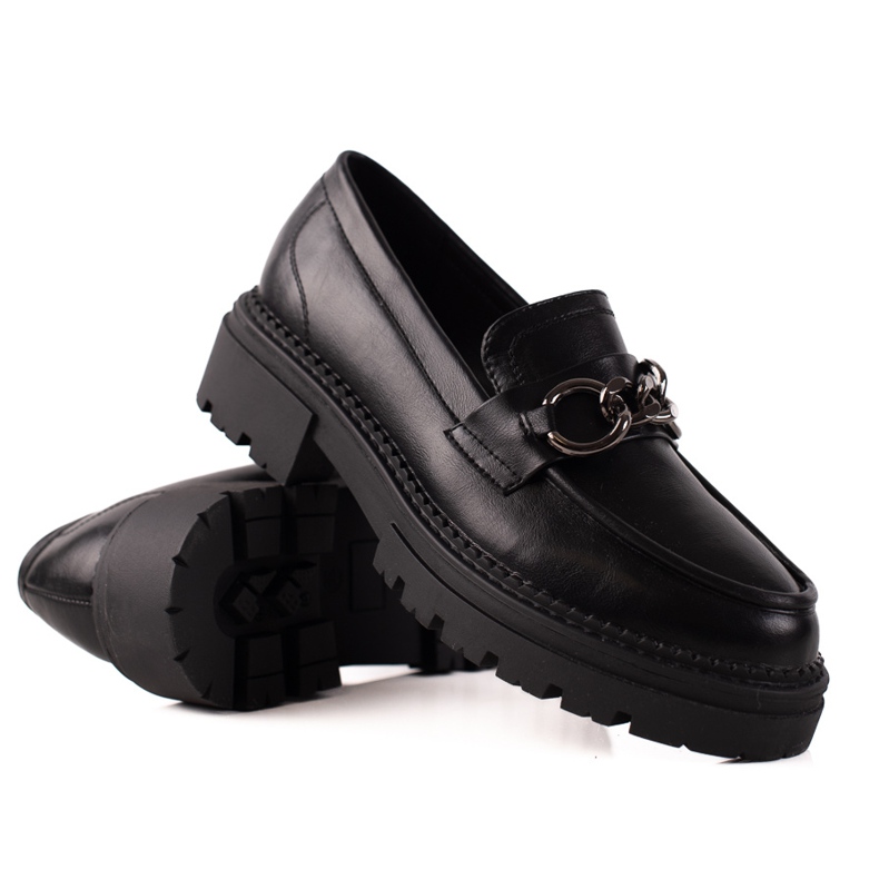 Modische Loafer auf der LA.FI-Plattform schwarz