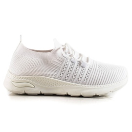 TRENDI Sportschuhe zum Hineinschlüpfen weiß