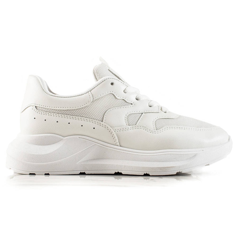 TRENDI Klassische weiße Turnschuhe